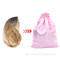 Custom Satin Wig Storage Bag With Logo Wholesale